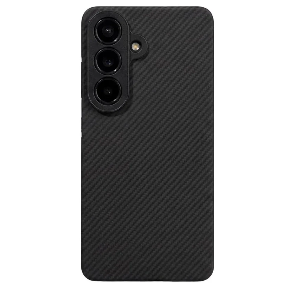 CaseBorne Thinborne Galaxy S26+ Plus Case Aramid Fiber Qi2 Magsafe Slim Black